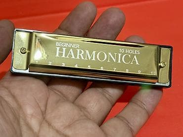 Духовые инструменты: Məhsul: Beginner Harmonica – 10 deşikli ağız qarmonu Xüsusiyyətlər: - — 1