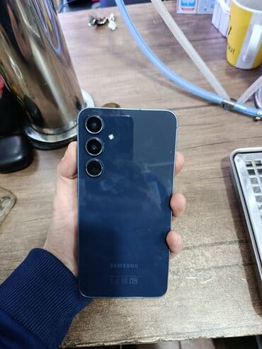 samsung a31: Samsung Galaxy A55, 256 GB, rəng - Mavi, Simsiz şarj — 3