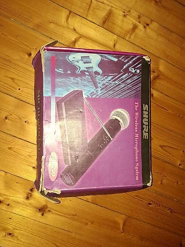 monoblok komputer: Şure SH-200 simsiz mikrofon sistemi Komplekt: - VHF qəbuledici blok — 4
