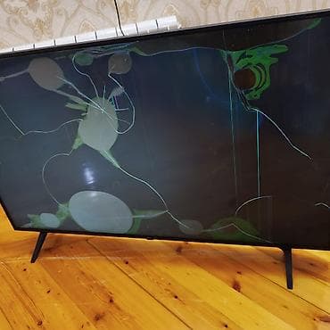 televizor smart tv 43: LG 50 düym Smart TV (50UP77506LA) Televizor işləyir, lakin ekranı — 1