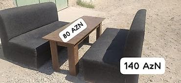 giris qapi: Bağ, çöl masa və oturacaq dəstləri — 8