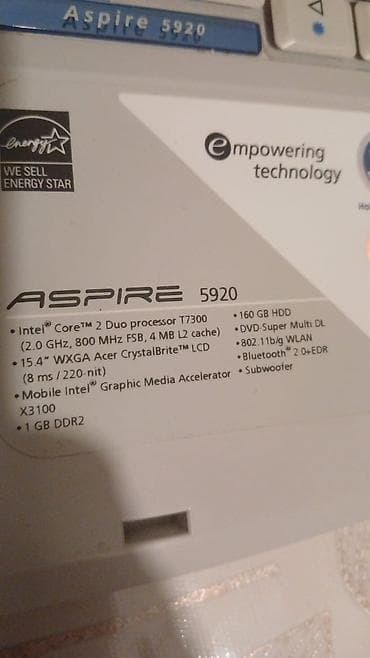 mini ses yazan: Yeni Acer Aspire, 15.4 ", AMD Ryzen 7, 256 GB, Ünvandan götürmə — 6