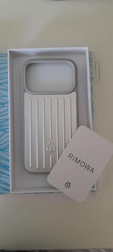 Elektronika: RIMOWA iPhone üçün qoruyucu örtük - Brend: RIMOWA - Rəng: gümüşü/boz — 2