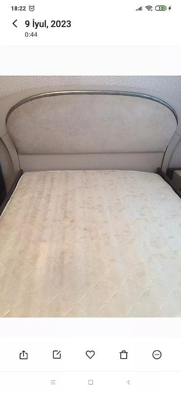 yatak ikinci el: İşlənmiş, Sadə matras, İki nəfərlik — 2