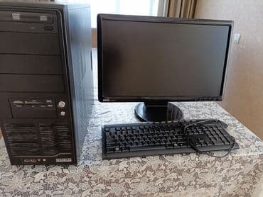 Комплектующие для ПК и ноутбуков: Prosessor Intel Core 2 Duo E8400 Ram 4 Gb hdd 320 Gb Monitor -Benq — 1