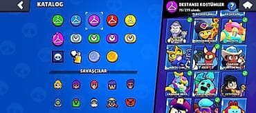 stranger things yumurta: Brawl Stars oyun hesabı – yüksək trofey və zəngin kosmetik kolleksiya — 10