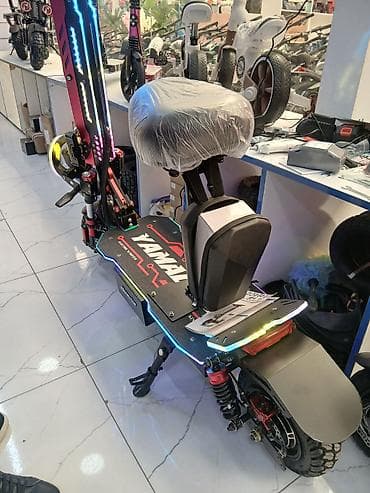 elektirikli mapet: Elektrik skuter – yüksək performanslı, oturacaqlı model — 3