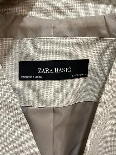 Пиджак Zara размер с, м. Состояние нового — 4