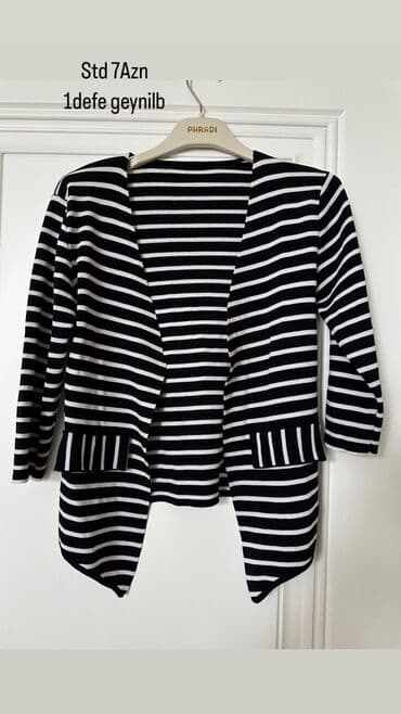 Alt paltarı: Leopar printli, bol kəsimli, şəffaf materialdan hazırlanmış bluz — 5