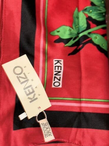Освещение: Kenzo Paris şərfi – yeni, etiketli Original Kenzo Paris şərfi — 4