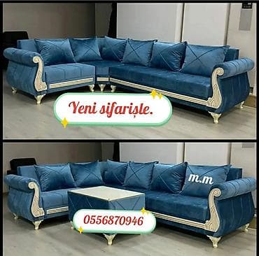 tek taxtlar: Künc divan, Qonaq otağı üçün, Parça, Bazalı, Açılan, Kitab — 10