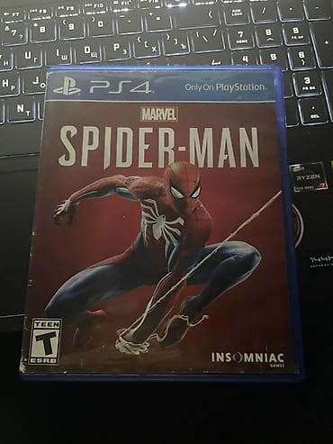CD, DVD disklər: PS4 oyunu: Marvel’s Spider-Man (Insomniac Games) Cızıqı üst tərəfində — 1