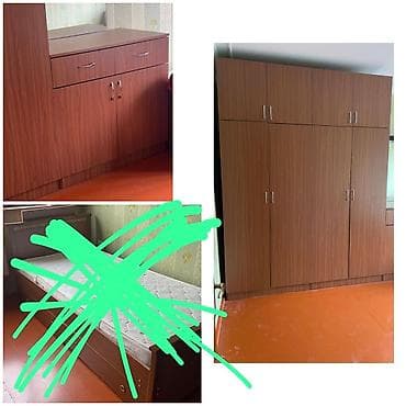 Yemək masaları, oturacaqları: Dolab termo 150azn Kohne gunesli 2397 leli Mebel dəsti – iri həcmli — 1