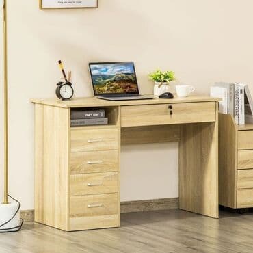 masa lampasi: Oğlan və qız üçün, Yeni, Siyirməli, Yazı masası, Stulsuz — 5