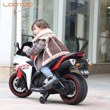 uşaq ücün maşınlar: 🔅Uşaq electromotosikl Super TR3🔅 💸Qiyməti: 299 AZN 📌 Fərdi idarəetmə — 2