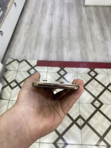 macbook air ucuz: IPhone Xs Max, 128 GB, Matte Gold, Zəmanət, Sənədlərlə — 6