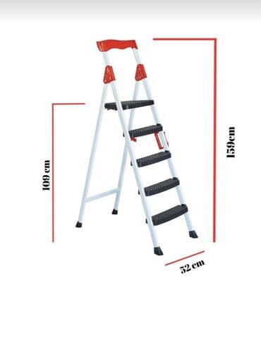 işlənmiş nərdivan: 5 pilleli nerdivan turk malidi dozumludu evde cox az istifade edilib — 1
