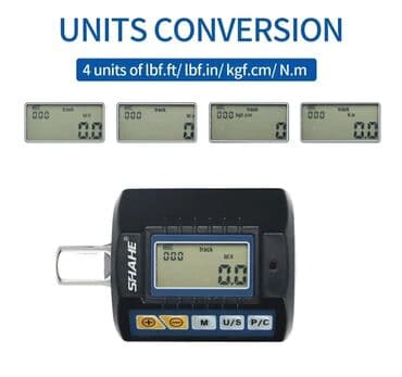 duvar saati: Dinamometr. Tork açarı. Model: SHAHE ANC-340. Müxtəlif sıxma və sökmə — 3