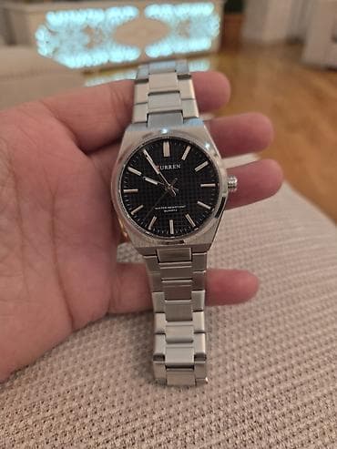 Yeni, Qol saatı, Curren, rəng - Gümüşü