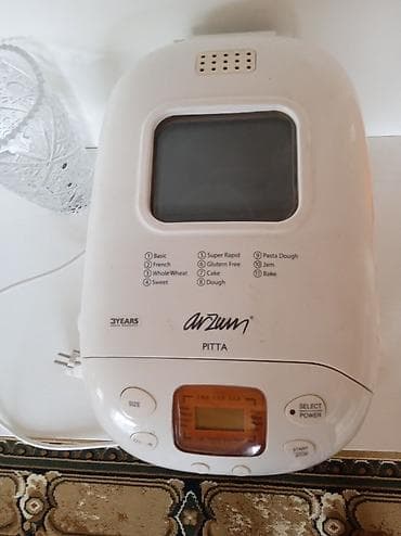 Çörəkbişirən, Arzum, Çörəyin çəkisi - 1 - 1.5 kq, Pulsuz çatdırılma