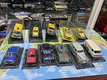 qəpik pullar: Məhsul: Kolleksiya üçün metal model avtomobillər 181 eded Toplu — 9