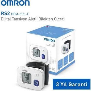 Pulsuz çatdırılma!Omron-rs2 hem-6161-e. Tam avtomatik biləkdən təzyiq