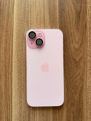 ipad 6 plus: IPhone 15, 128 GB, Çəhrayı, Face ID — 1