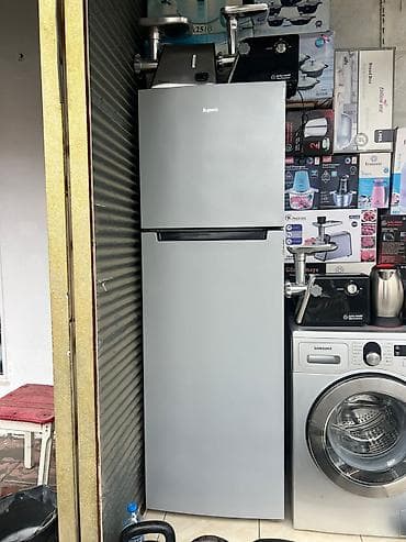 islənmis soyuducu: 2 qapılı Soyuducu Satılır, rəng - Gümüşü — 1