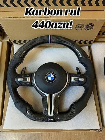 turbo az lifan: BMW F30 ve F seriasi üçün sport sükan – karbon lif örtüklü - Model — 2