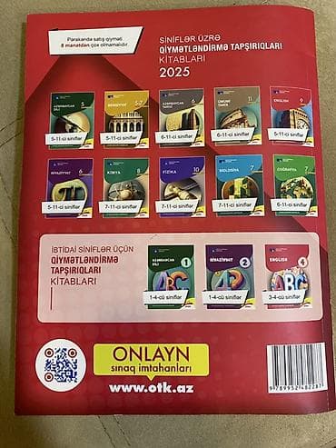 Velosiped ehtiyyat hissələri: İngilis dili Testlər 11-ci sinif, DİM, 1-ci hissə — 2