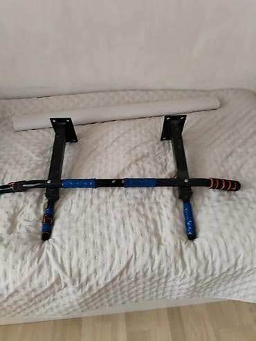 Divar üçün turnik və paralel qollar - Material: qalın metaldan