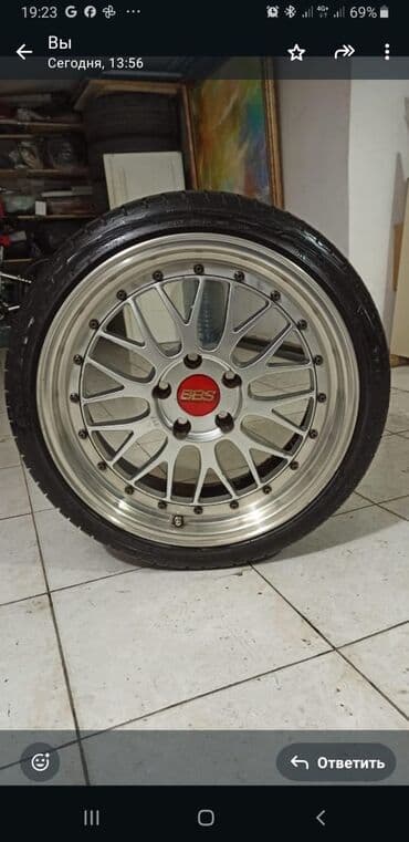 disk qabı: İşlənmiş Disk BBS R 18, 5 Boltlu — 2