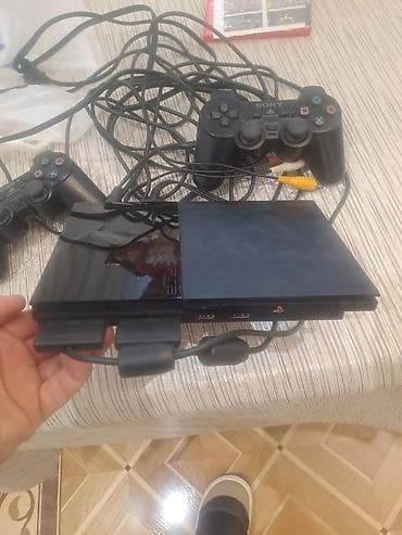 PS5 (Sony PlayStation 5): Sony PlayStation 2 Slim (Model: SCPH-90004, PAL) Xüsusiyyətlər: - — 2