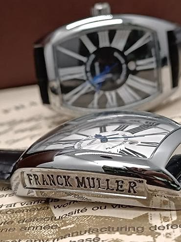 Franck Muller “Cintrée Curvex” qol saatları — İsveçrə istehsalı — 9