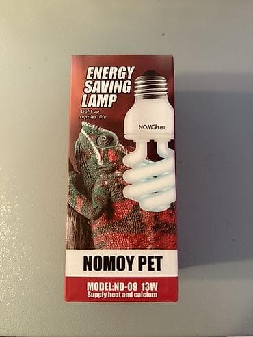 Nomoy Pet enerji qənaətli UVB lampa – sürünənlər üçün xüsusi işıq və