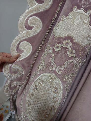 dibcek satisi: Yeni, Vilyur Pərdə, rəng - Yasəmən, Ünvandan götürmə, Ödənişli çatdırılma — 4