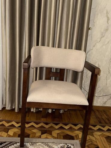 gavali agaci: Qonaq otağı üçün, Yeni, Qatlanmayan, rəng - Bej Stul — 1