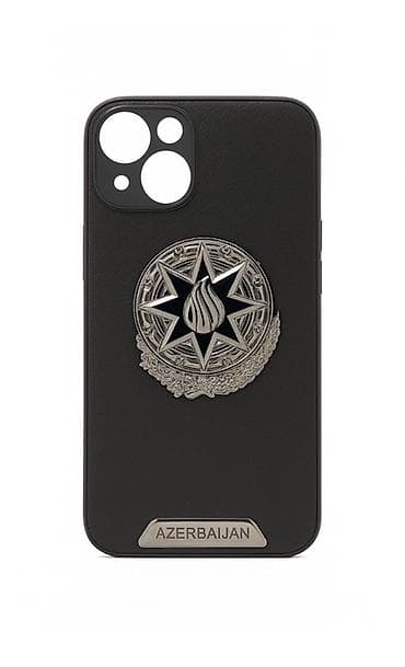 Azerbaijan temalı premium telefon qabı - Model uyğunluğu: iPhone