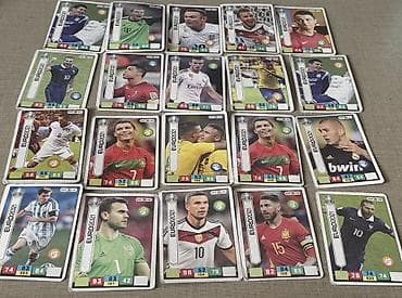 Книги и журналы: UEFA EURO 2021 mövzusunda futbol kolleksiya kartları dəsti — 1