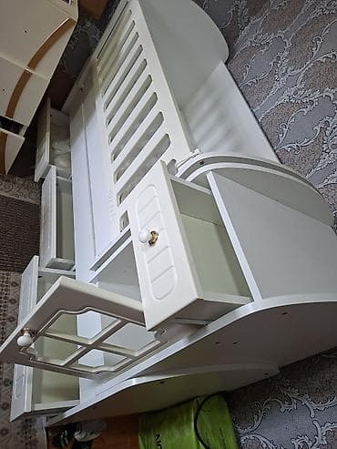 akustik panel: Oğlan və qız üçün, İşlənmiş, Dördbucaq, Beşik, Matras ilə, Yellənmə mexanizmsiz — 3