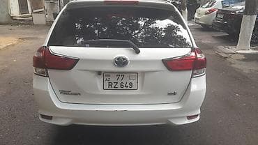 Toyota Corolla Fielder Hybrid, ağ rəng, universał kuzov. Texniki