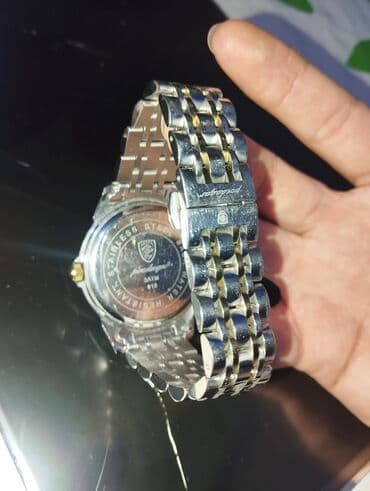 omega qol saatı: Kvars kişi qol saatı – Paslanmayan polad korpus və metal qolbaq — 3