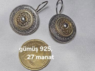 qizil adlarin yazilmasi: Dəstə daxildir: Üzük, Sırğa, Boyunbağı, 1 g — 5