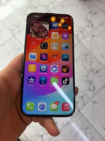 ipone 18: IPhone 15 Pro Max, Mavi, Face ID — 6