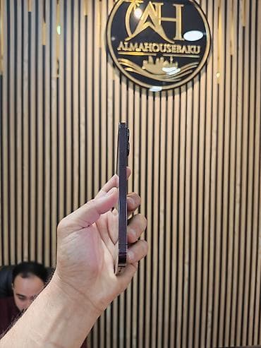 apple wac: IPhone 14 Pro Max, 256 GB, Deep Purple, Zəmanət, Simsiz şarj, Face ID — 4