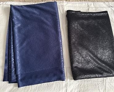 runa: Trikatin Parça Dəsti – 4 növ - Rənglər və naxış: - Tünd mavi jakard — 1