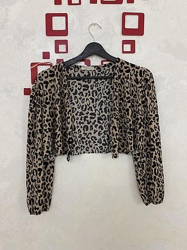 Leopard naxışlı qısa köynək/bolero – DISPATCH, ölçü M/38. - Model — 1