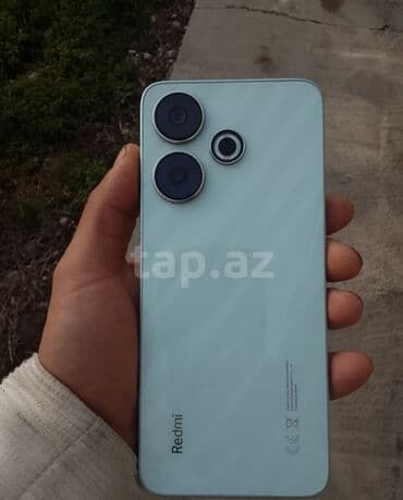 en ucuz plansetlerin qiymeti: Redmi 13, 256 GB, rəng - Mavi, Barmaq izi — 4