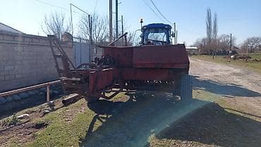 mersedes 4 göz: T-40/MTZ tipli traktorların arxasına qoşulan kvadrat balya presi — 3