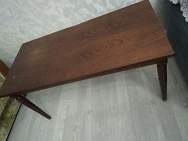 kuxna stolları: Düz masa, Açılmayan, Təkərsiz, Taxta, Zəmanətsiz — 3